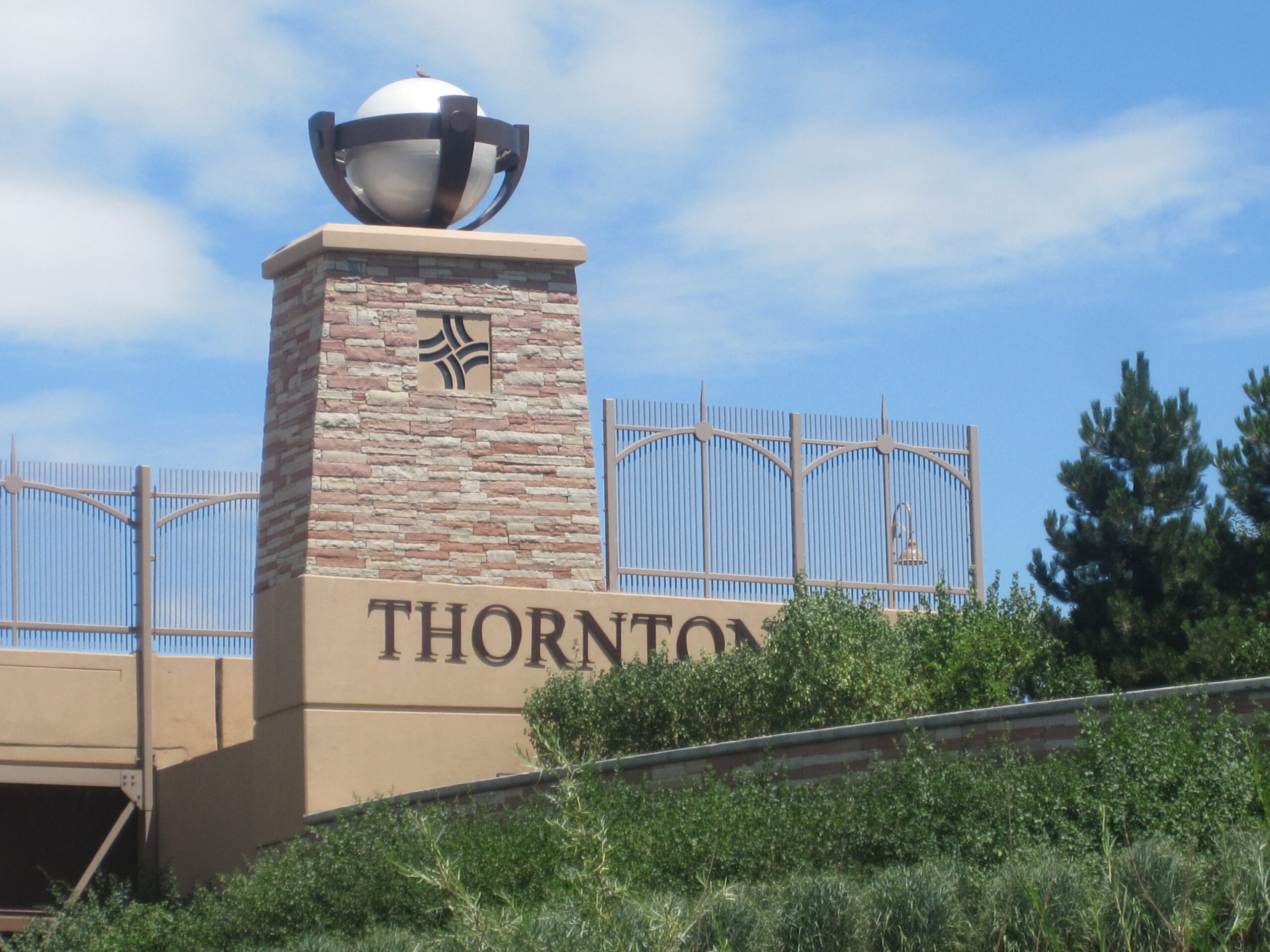 A commercial solar panel system providing clean energy to a business in Thornton, CO.